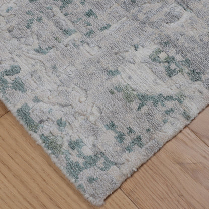Artisan Mary Beige Green Contemporary Knotted Rug - Rugs - Artisan - Atlanta Designer Rugs