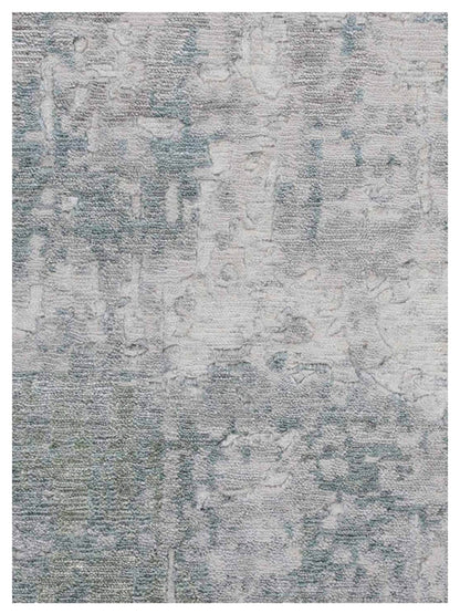 Artisan Mary Beige Green Contemporary Knotted Rug - Rugs - Artisan - Atlanta Designer Rugs