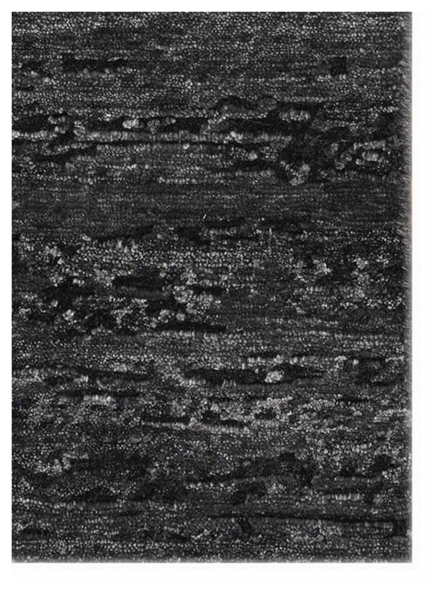 Artisan Mary Charcoal Contemporary Knotted Rug - Rugs - Artisan - Atlanta Designer Rugs