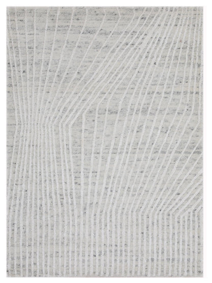 Artisan Mary Ivory Contemporary Knotted Rug - Rugs - Artisan - Atlanta Designer Rugs