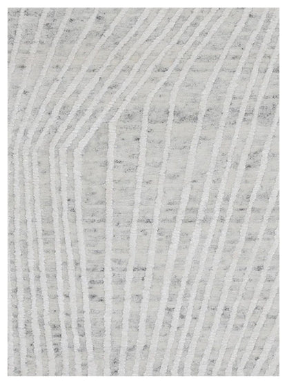 Artisan Mary Ivory Contemporary Knotted Rug - Rugs - Artisan - Atlanta Designer Rugs