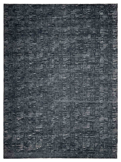 Artisan Mary Grey Tonal Contemporary Knotted Rugs
