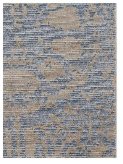Artisan Mary Lt.Blue Natural Contemporary Knotted Rug - Rugs - Artisan - Atlanta Designer Rugs