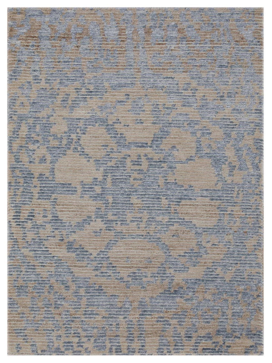 Artisan Mary Lt.Blue Natural Contemporary Knotted Rug - Rugs - Artisan - Atlanta Designer Rugs