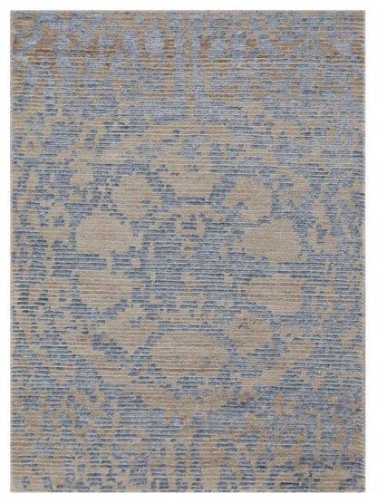 Artisan Mary Lt.Blue Natural Contemporary Knotted Rug - Rugs - Artisan - Atlanta Designer Rugs