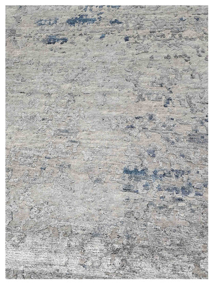 Artisan Mary Grey Lt.Blue Contemporary Knotted Rugs