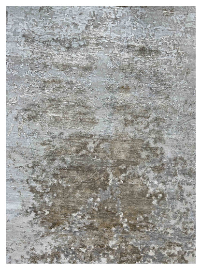 Artisan Mary Taupe Contemporary Knotted Rugs