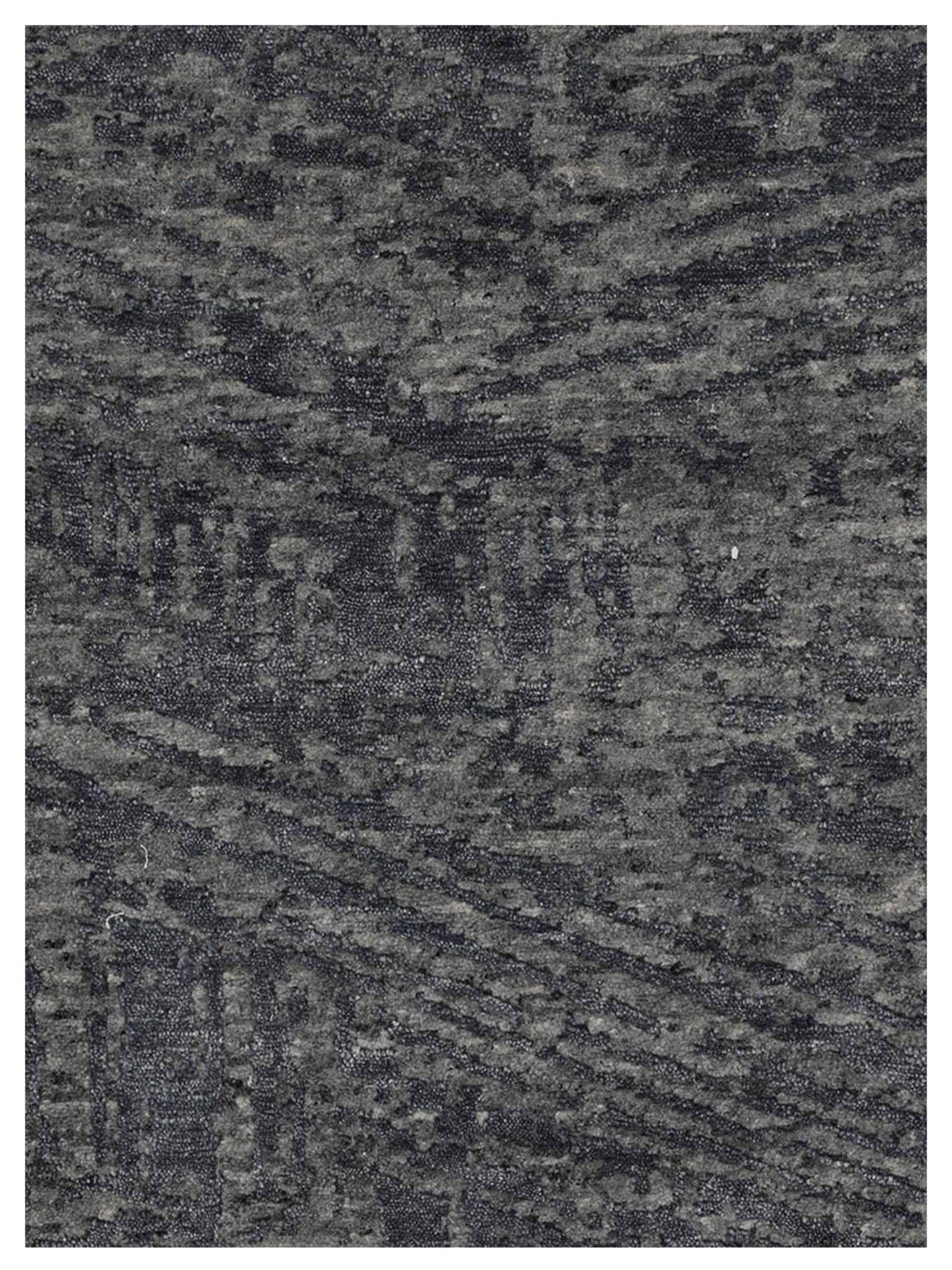 Artisan Mary Grey Dk.Grey Contemporary Knotted Rug - Rugs - Artisan - Atlanta Designer Rugs