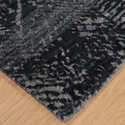 Artisan Mary Grey Contemporary Knotted Rug - Rugs - Artisan - Atlanta Designer Rugs