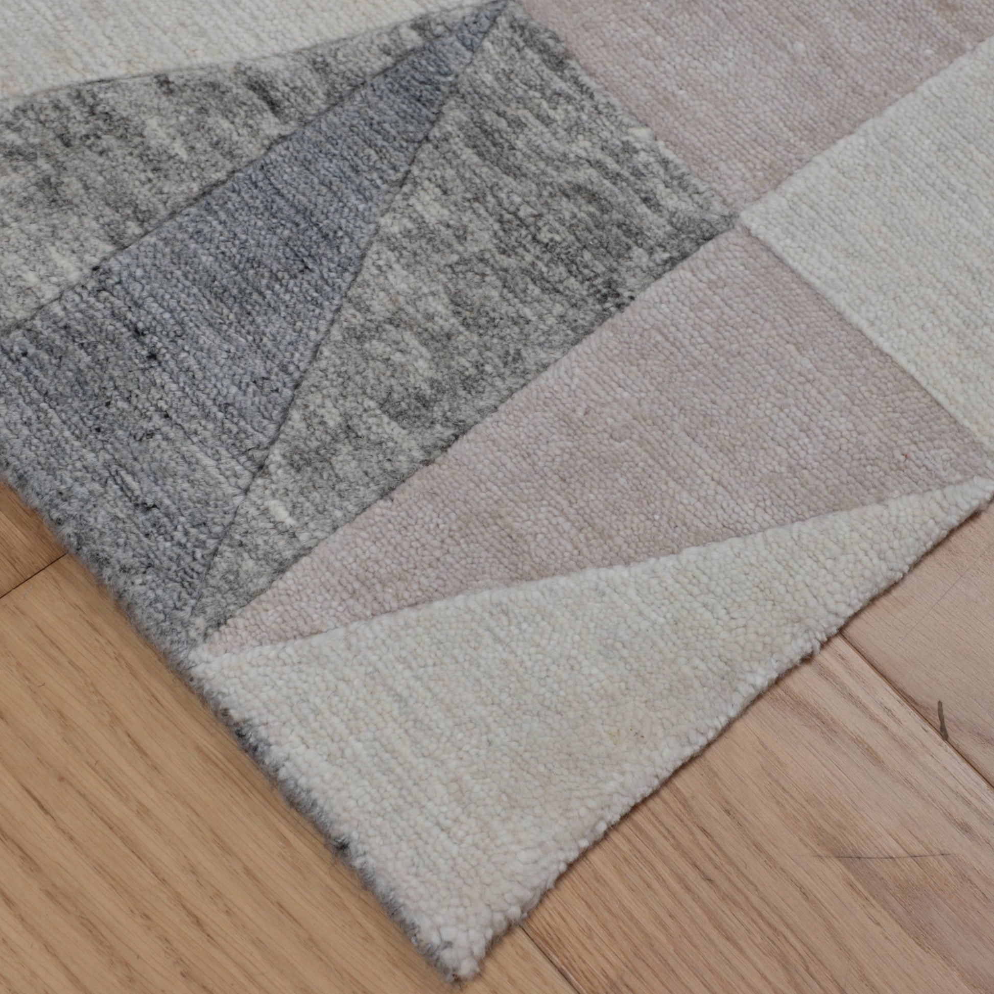 Artisan Mary Natural Contemporary Knotted Rug - Rugs - Artisan - Atlanta Designer Rugs