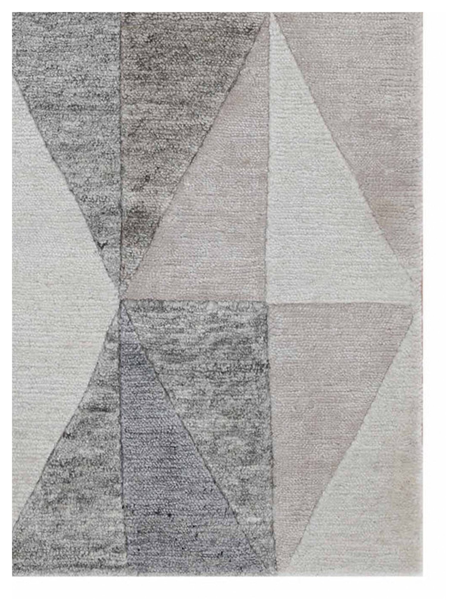 Artisan Mary Natural Contemporary Knotted Rug - Rugs - Artisan - Atlanta Designer Rugs