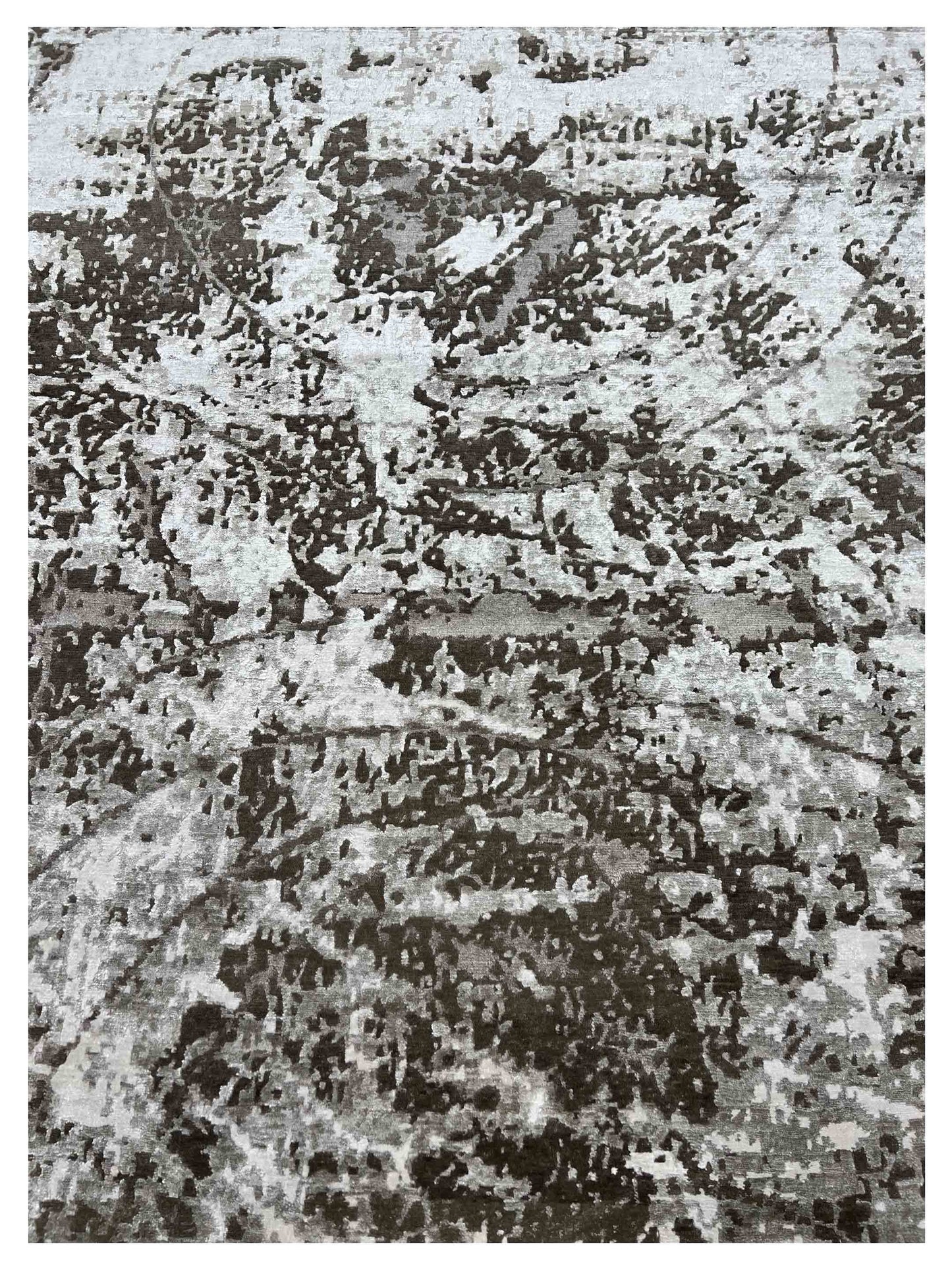 Artisan Mary Beige Brown Contemporary Knotted Rugs