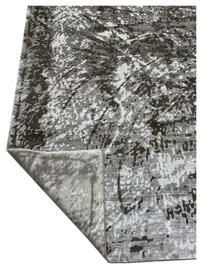 Artisan Mary Beige Brown Contemporary Knotted Rugs