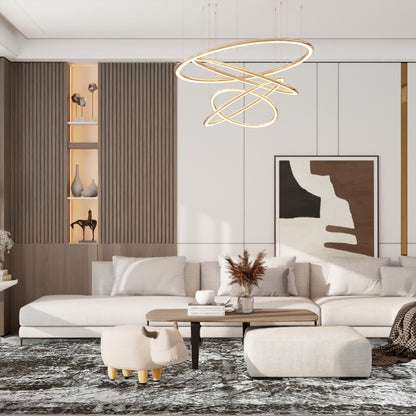 Artisan Mary Beige Brown Contemporary Knotted Rugs