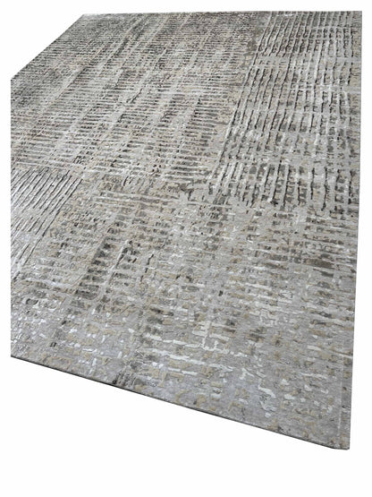 Artisan Mary Dk.Grey Contemporary Knotted Rugs