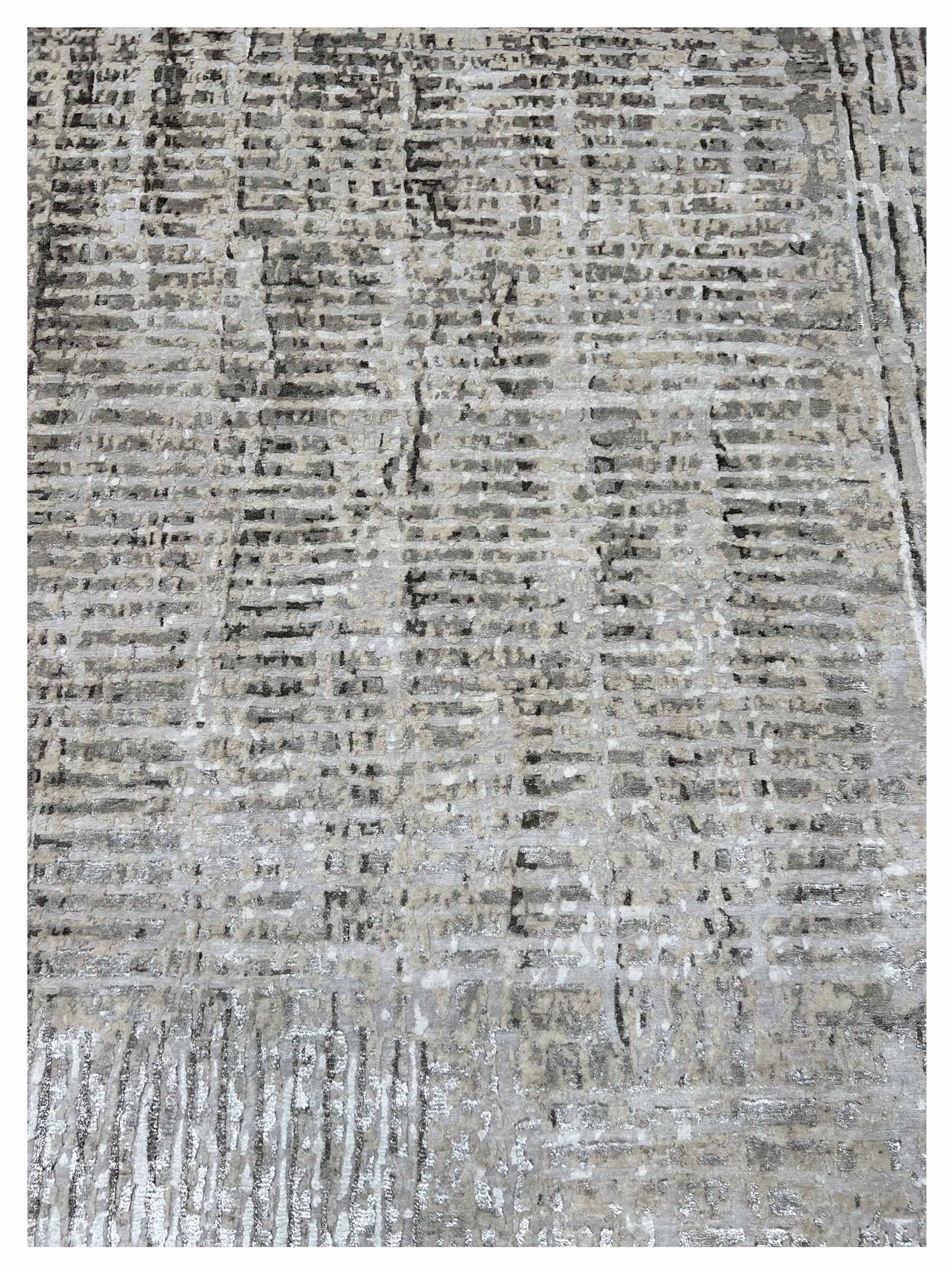 Artisan Mary Dk.Grey Contemporary Knotted Rugs