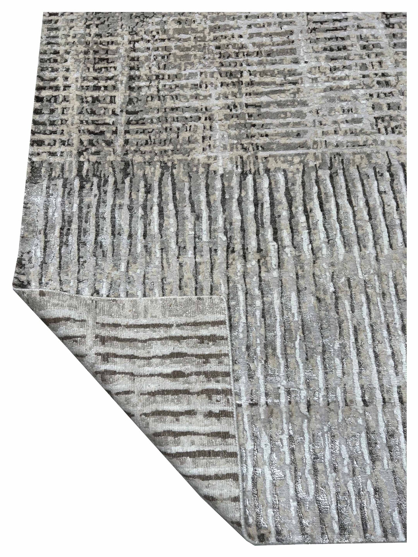 Artisan Mary Dk.Grey Contemporary Knotted Rugs