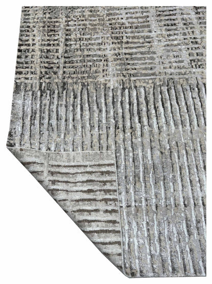 Artisan Mary Dk.Grey Contemporary Knotted Rugs
