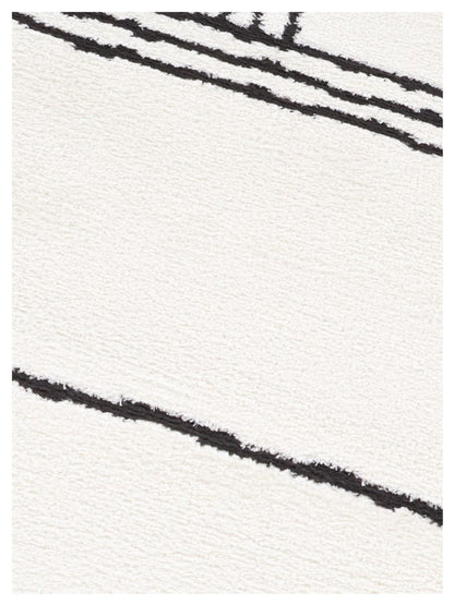 Limited Axis AX-201 White  Contemporary Machinemade Rug