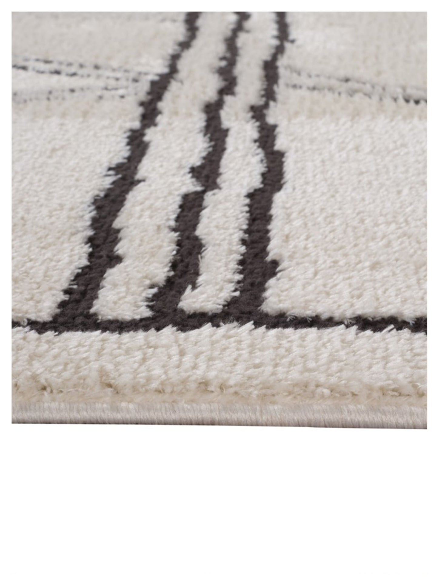 Limited Axis AX-201 White  Contemporary Machinemade Rug