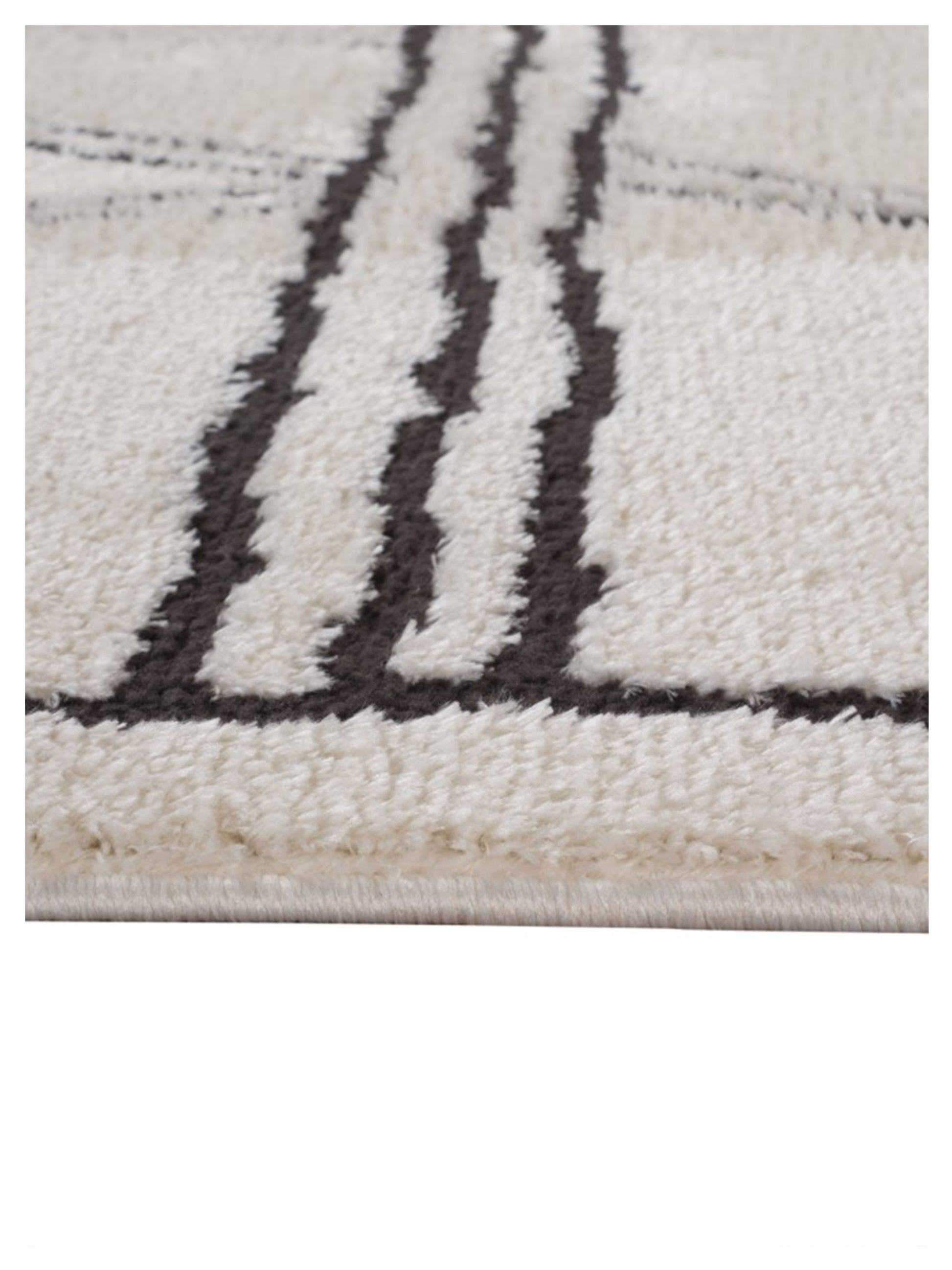 Limited Axis AX-201 White  Contemporary Machinemade Rug