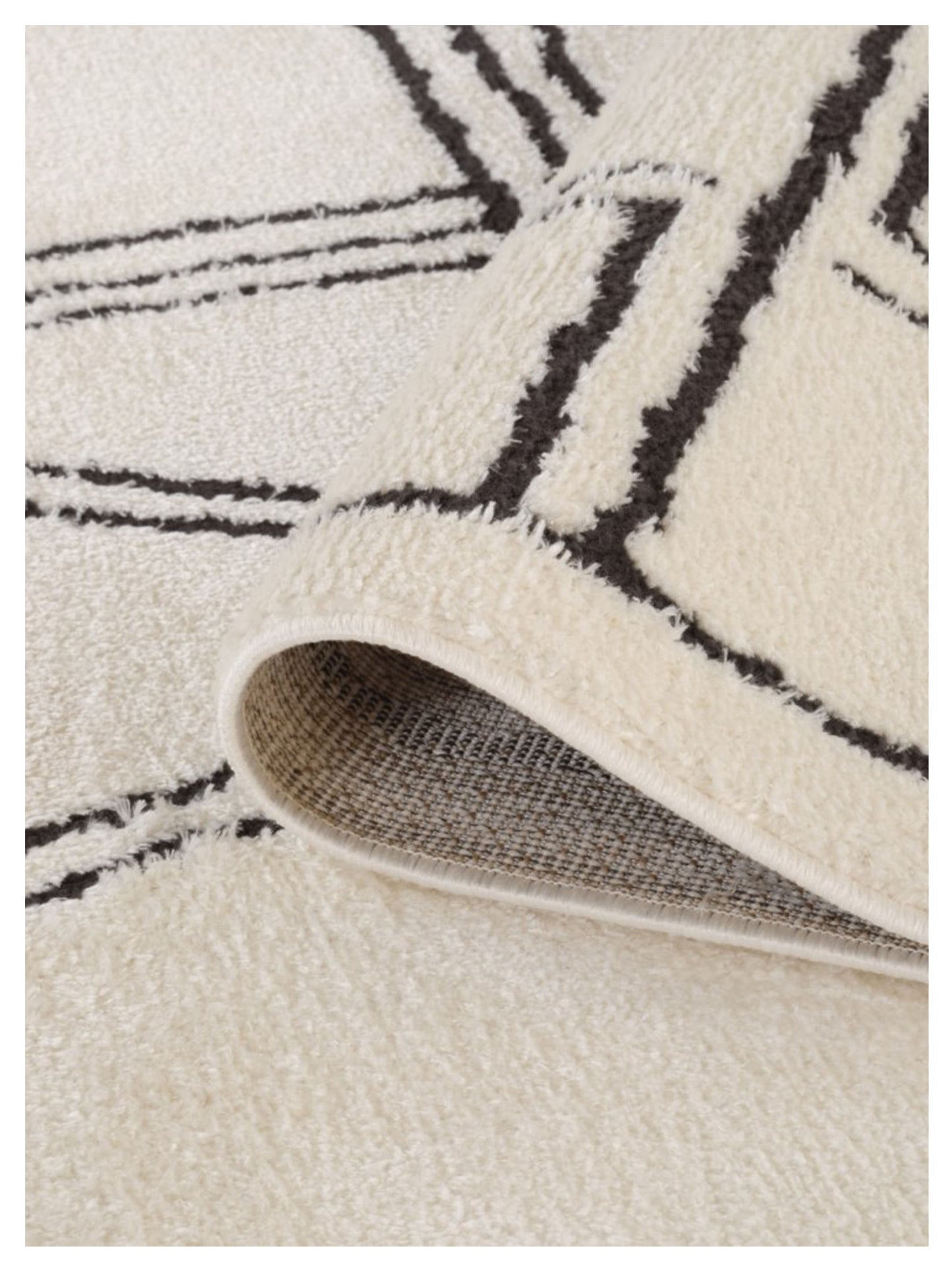 Limited Axis AX-201 White  Contemporary Machinemade Rug
