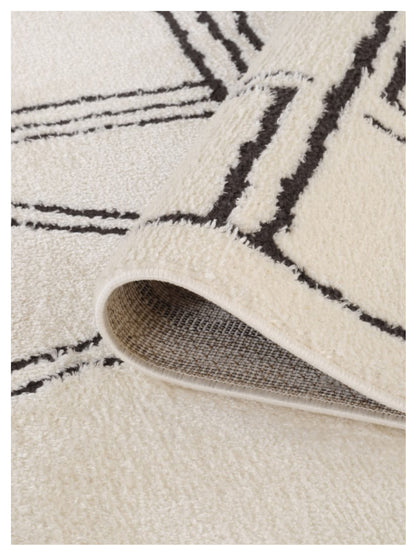 Limited Axis AX-201 White  Contemporary Machinemade Rug