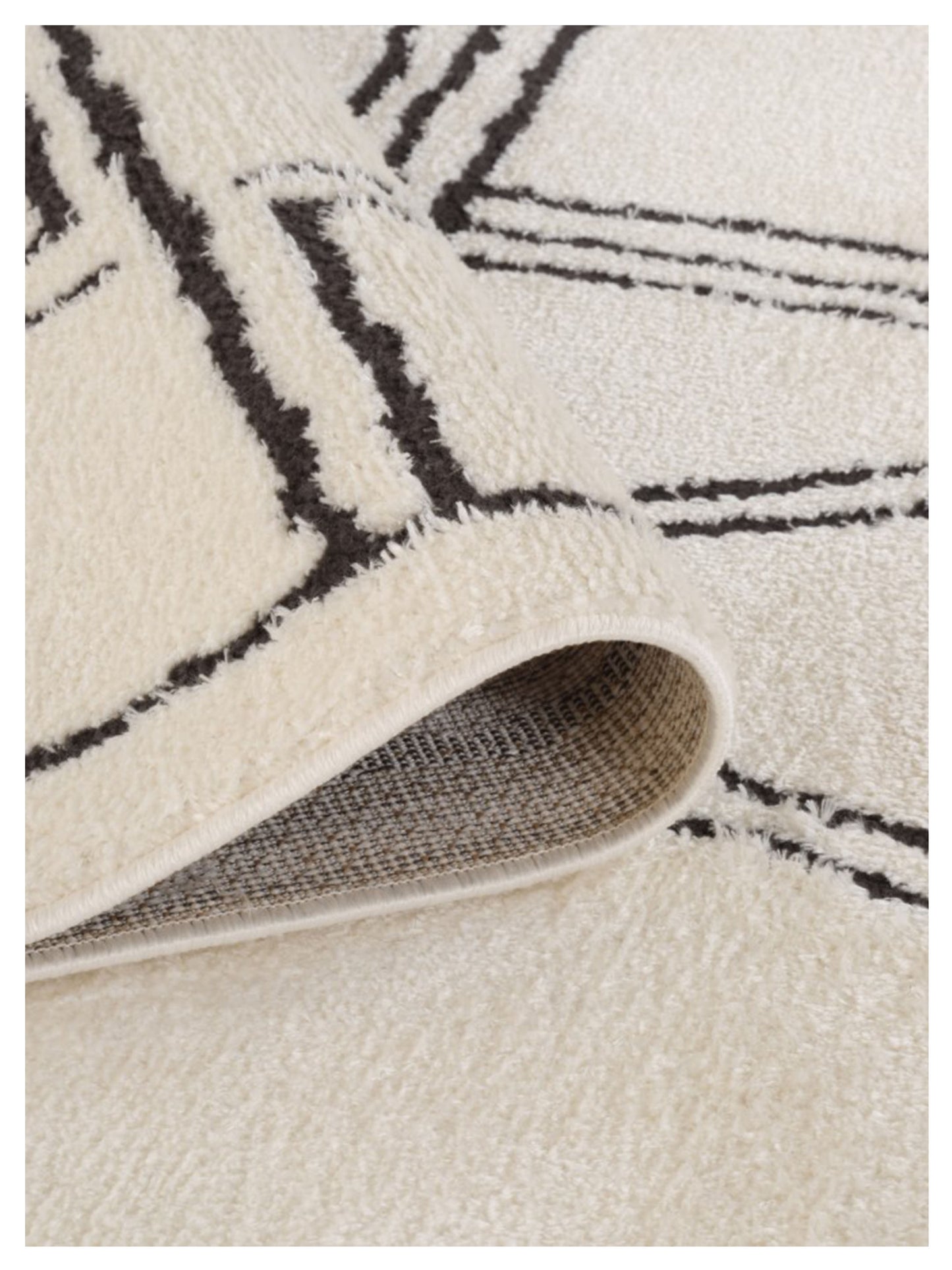 Limited Axis AX-201 White  Contemporary Machinemade Rug
