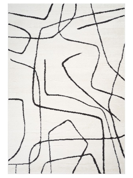 Limited Axis AX-210 Ivory  Contemporary Machinemade Rug