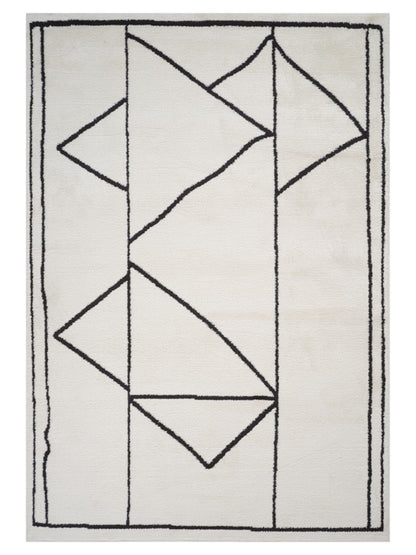 Limited Axis AX-209 Ivory  Contemporary Machinemade Rug