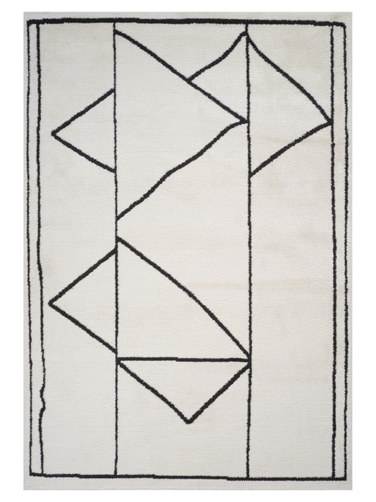 Limited Axis AX-209 Ivory  Contemporary Machinemade Rug