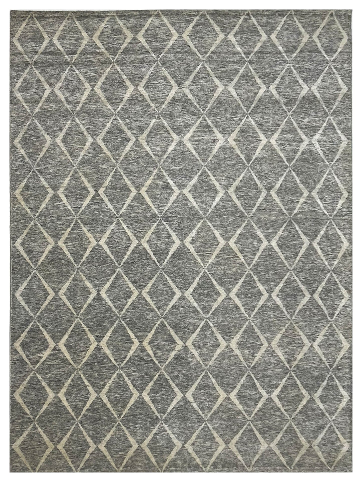 Artisan Moroccan Mohair  Nickle Ivory Contemporary