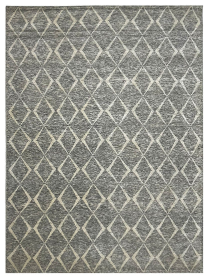 Artisan Moroccan Mohair  Nickle Ivory Contemporary