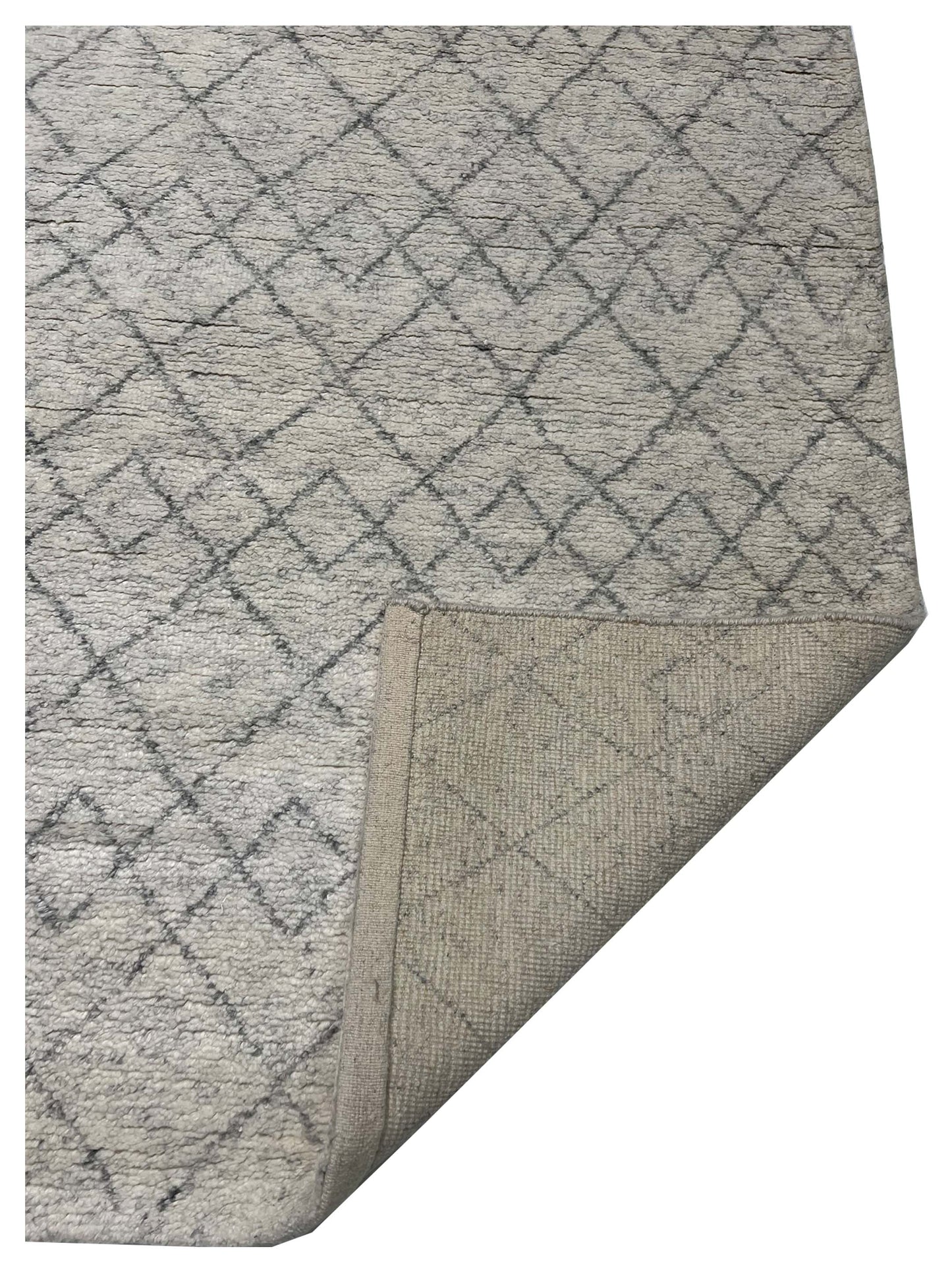 Artisan Marion Ivory Contemporary Knotted Rug