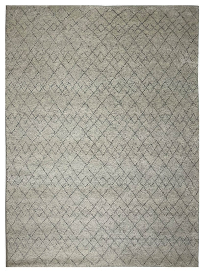 Artisan Moroccan Mohair  Ivory  Contemporary