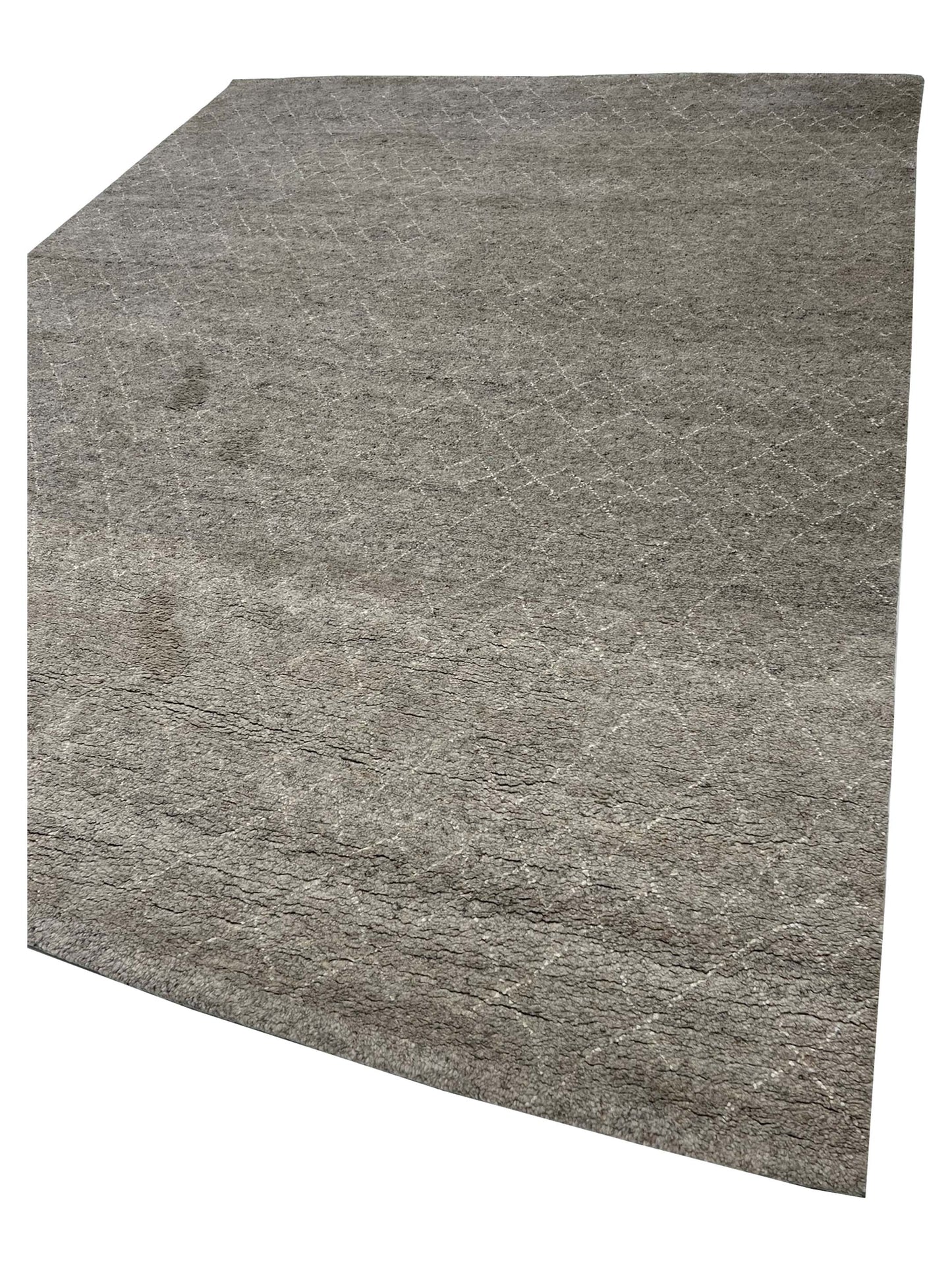 Artisan Marion Taupe Natural Contemporary Knotted Rug