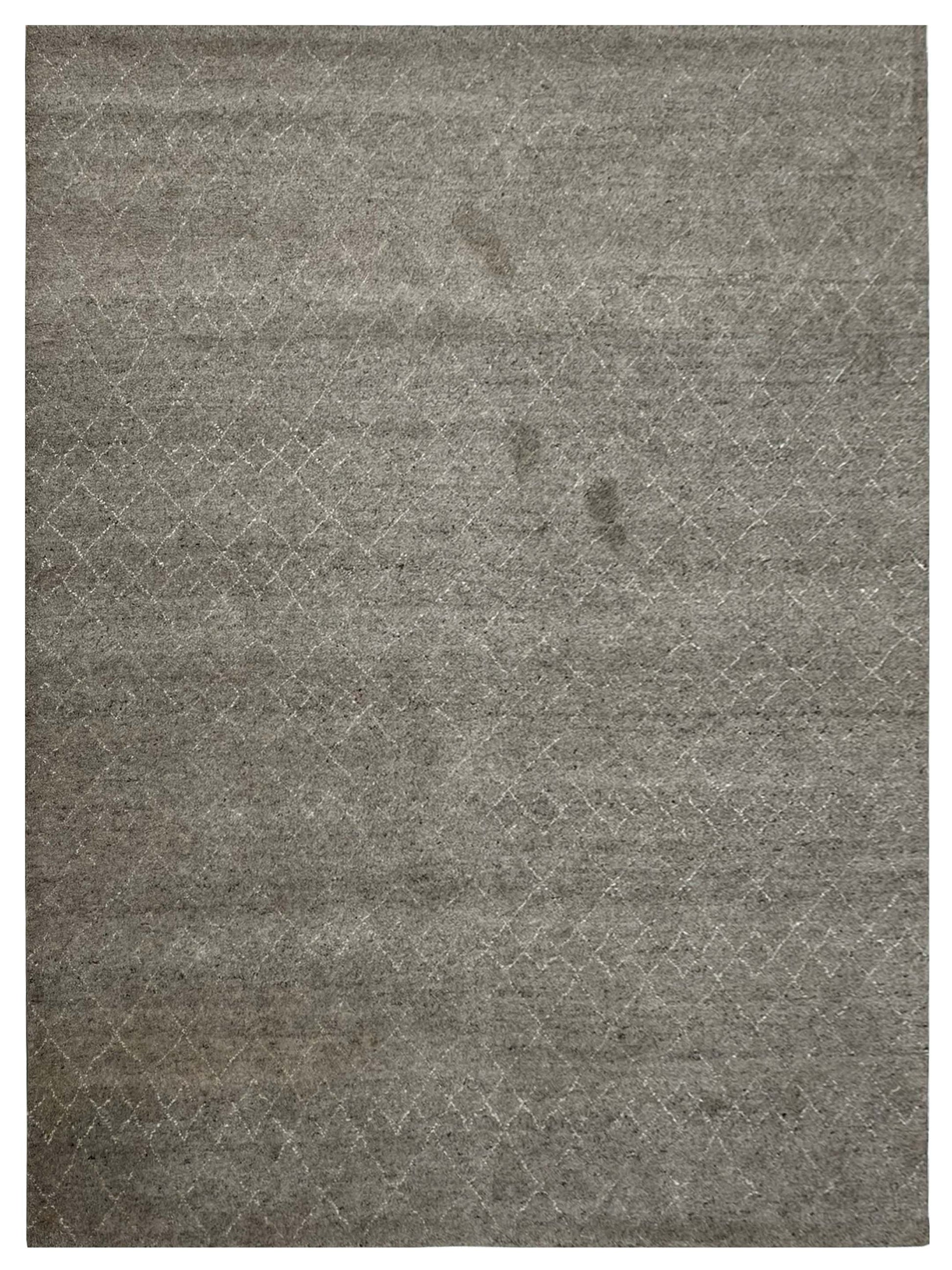 Artisan Moroccan Mohair  Taupe Natural Contemporary