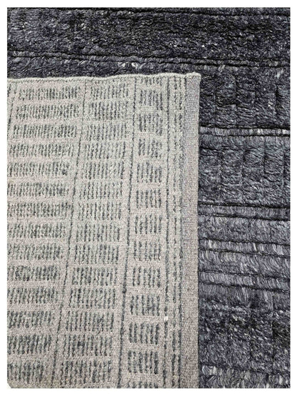 Artisan Marion Black Transitional Knotted Rug - Rugs - Artisan - Atlanta Designer Rugs