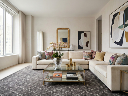 Artisan Marion  Chocolate  Transitional Knotted Rug