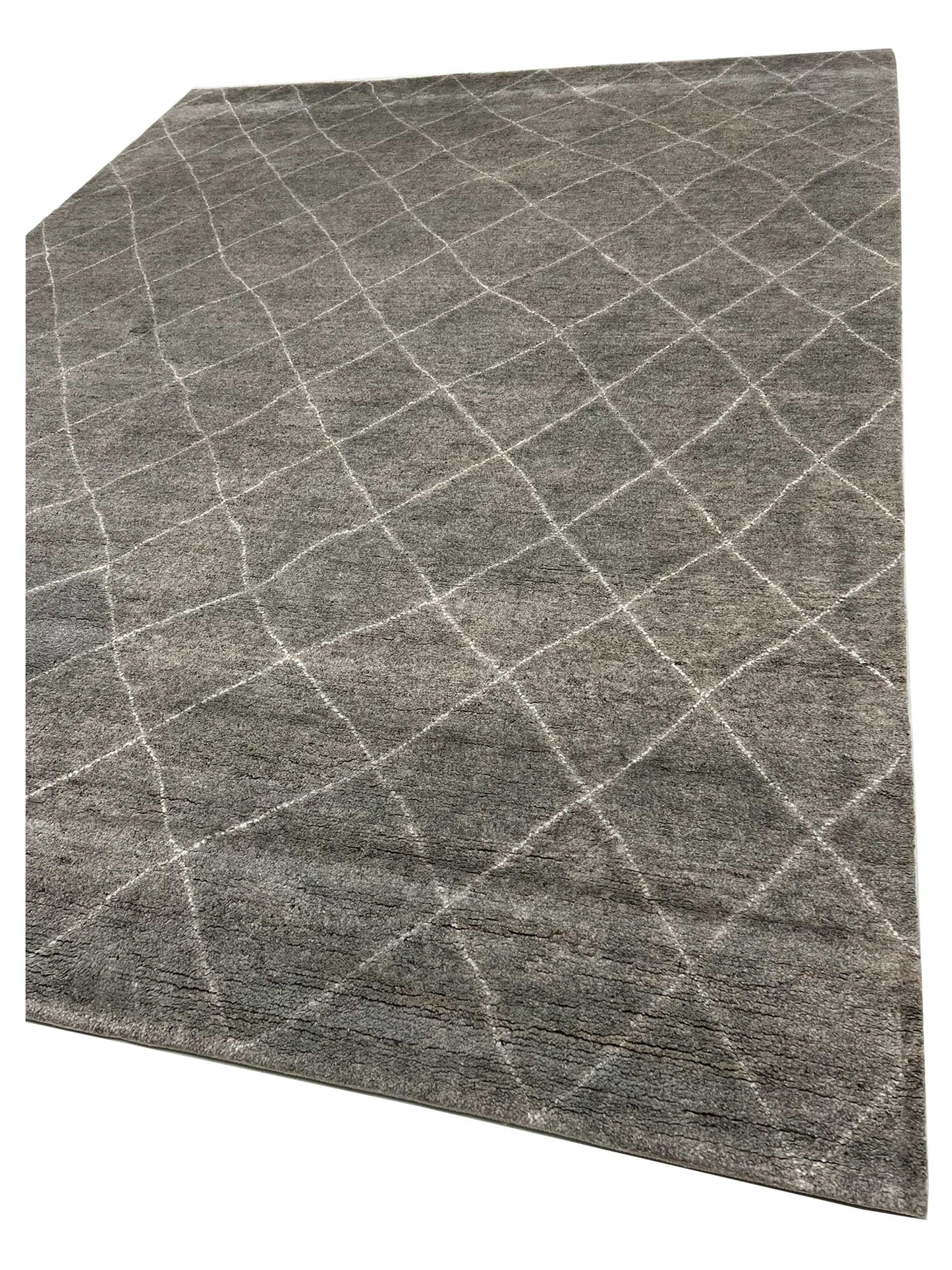 Artisan Marion Fog Natural Contemporary Knotted Rug