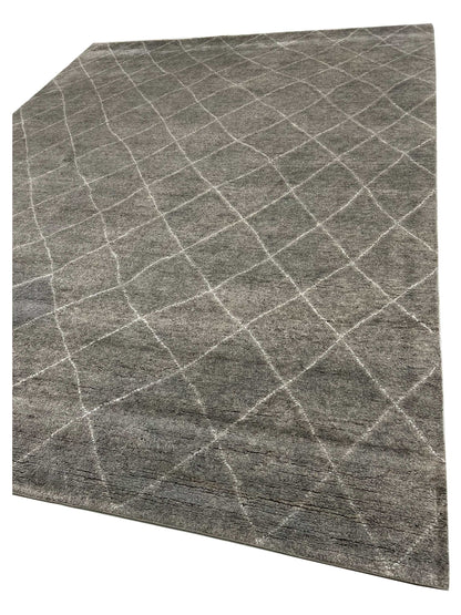 Artisan Marion Fog Natural Contemporary Knotted Rug