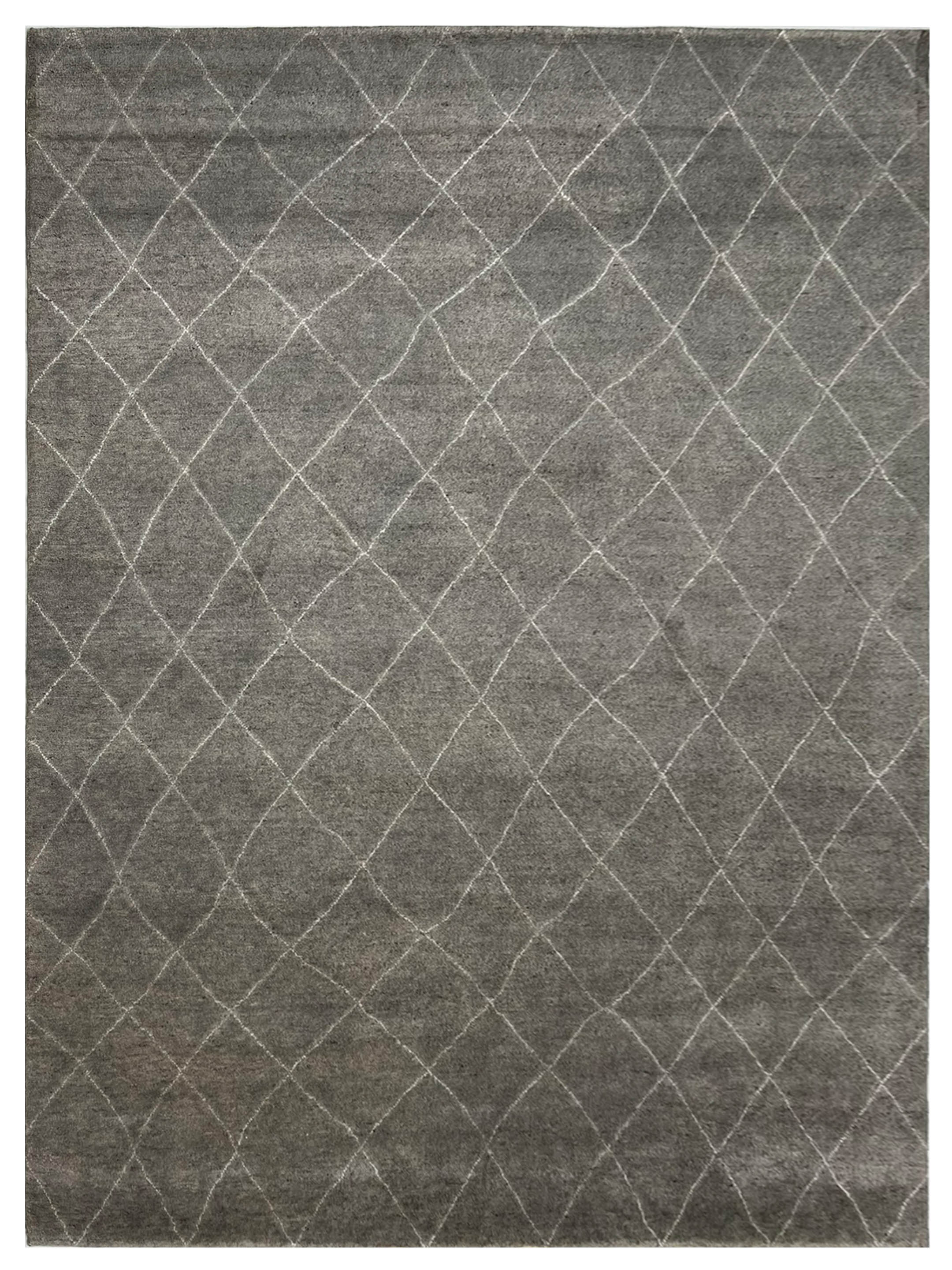 Artisan Marion Fog Natural Contemporary Knotted Rug – Atlanta Designer Rugs