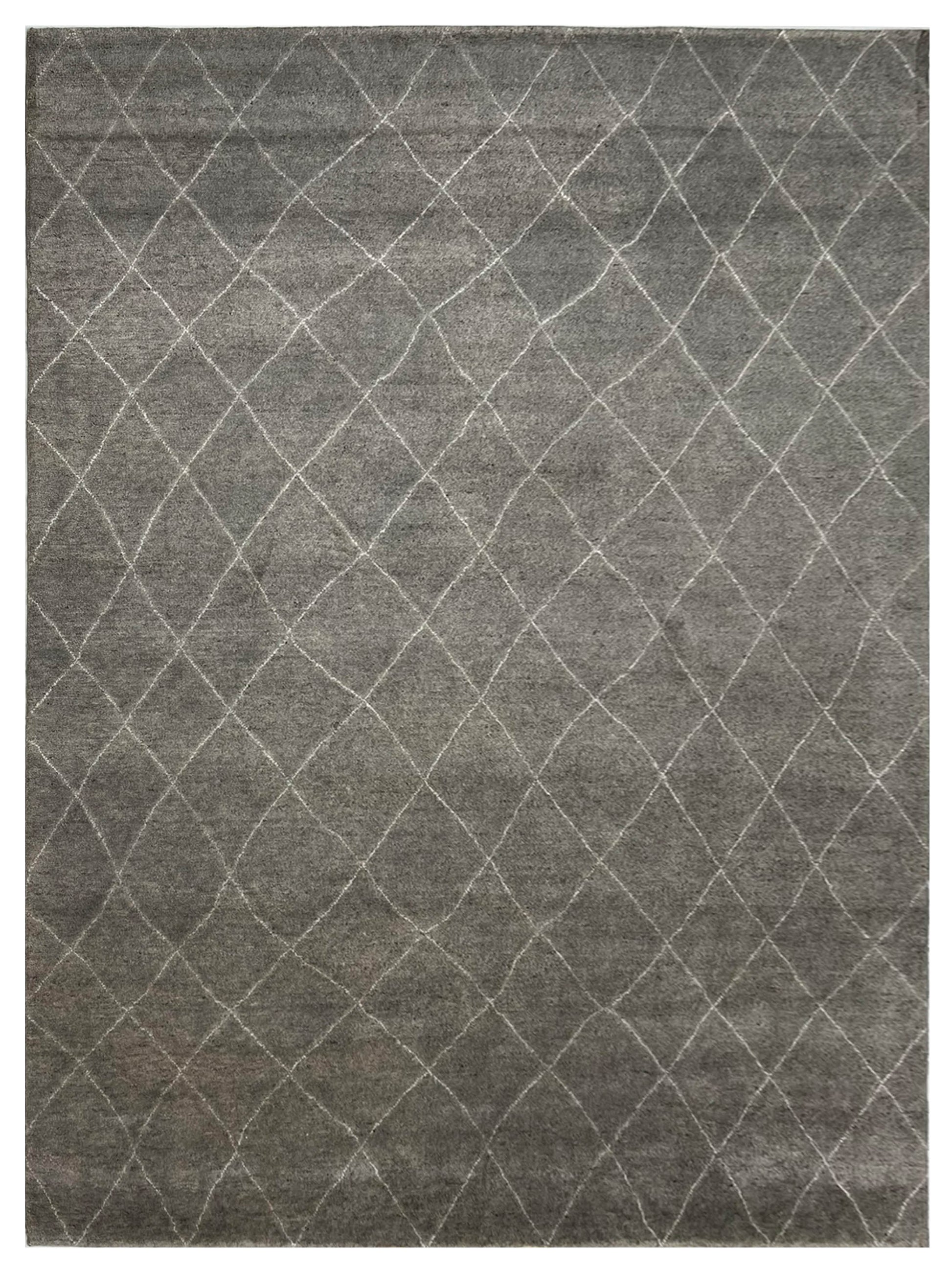 Artisan Moroccan Mohair  Fog Natural Contemporary