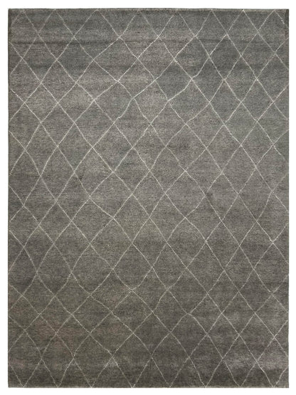 Artisan Moroccan Mohair  Fog Natural Contemporary