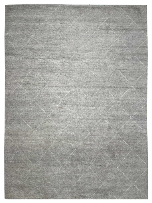 Artisan Marion Taupe Natural Contemporary Knotted Rug