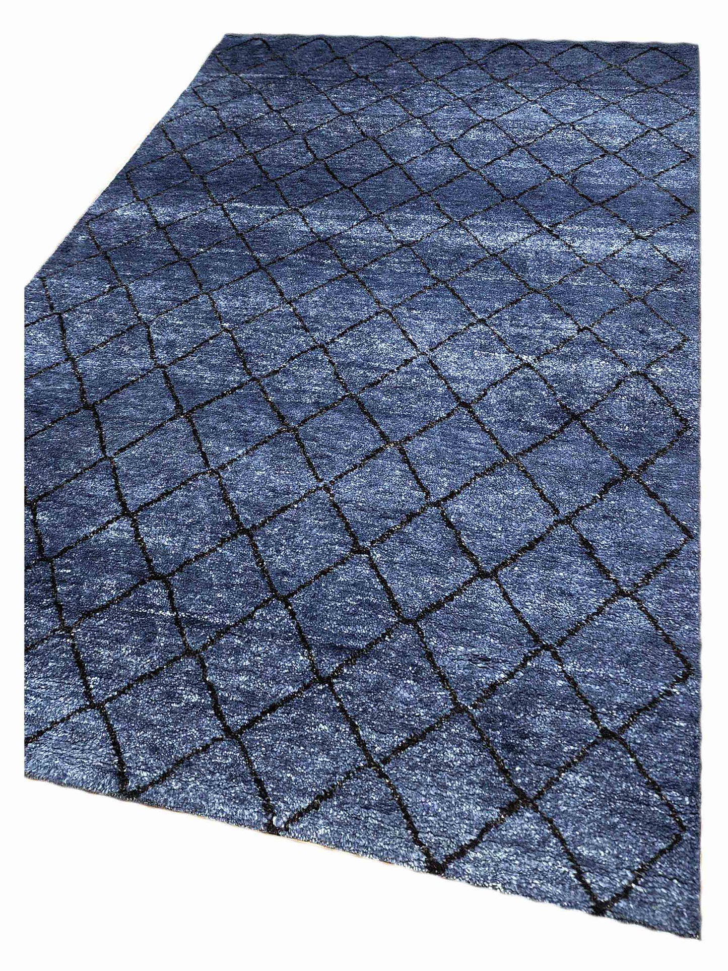 Artisan Marion  Navy  Transitional Knotted Rug