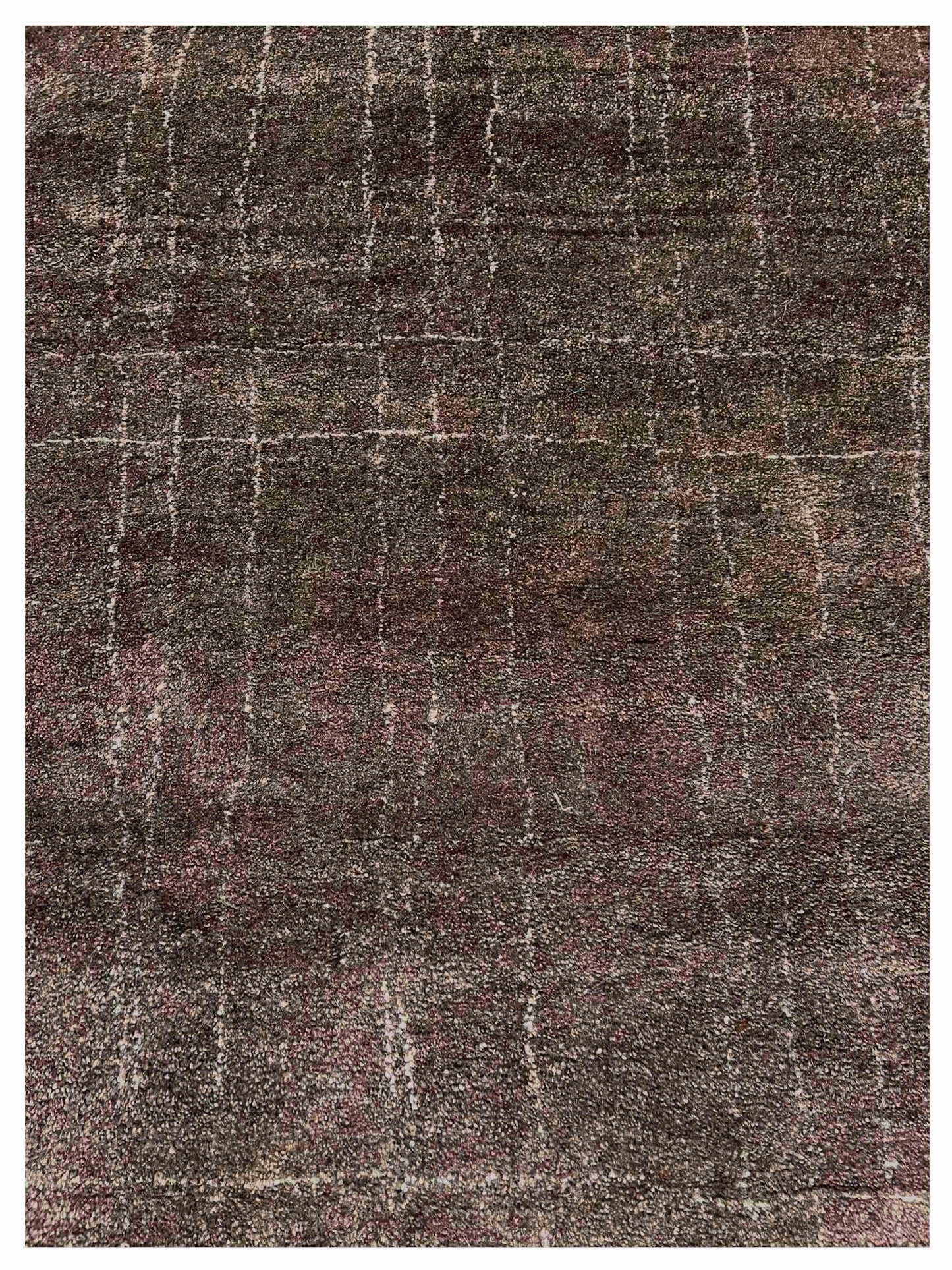 Artisan Marion Chocolate Contemporary Knotted Rug