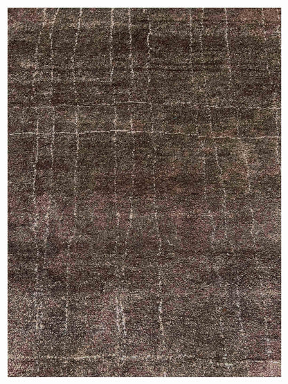 Artisan Marion Chocolate Contemporary Knotted Rug