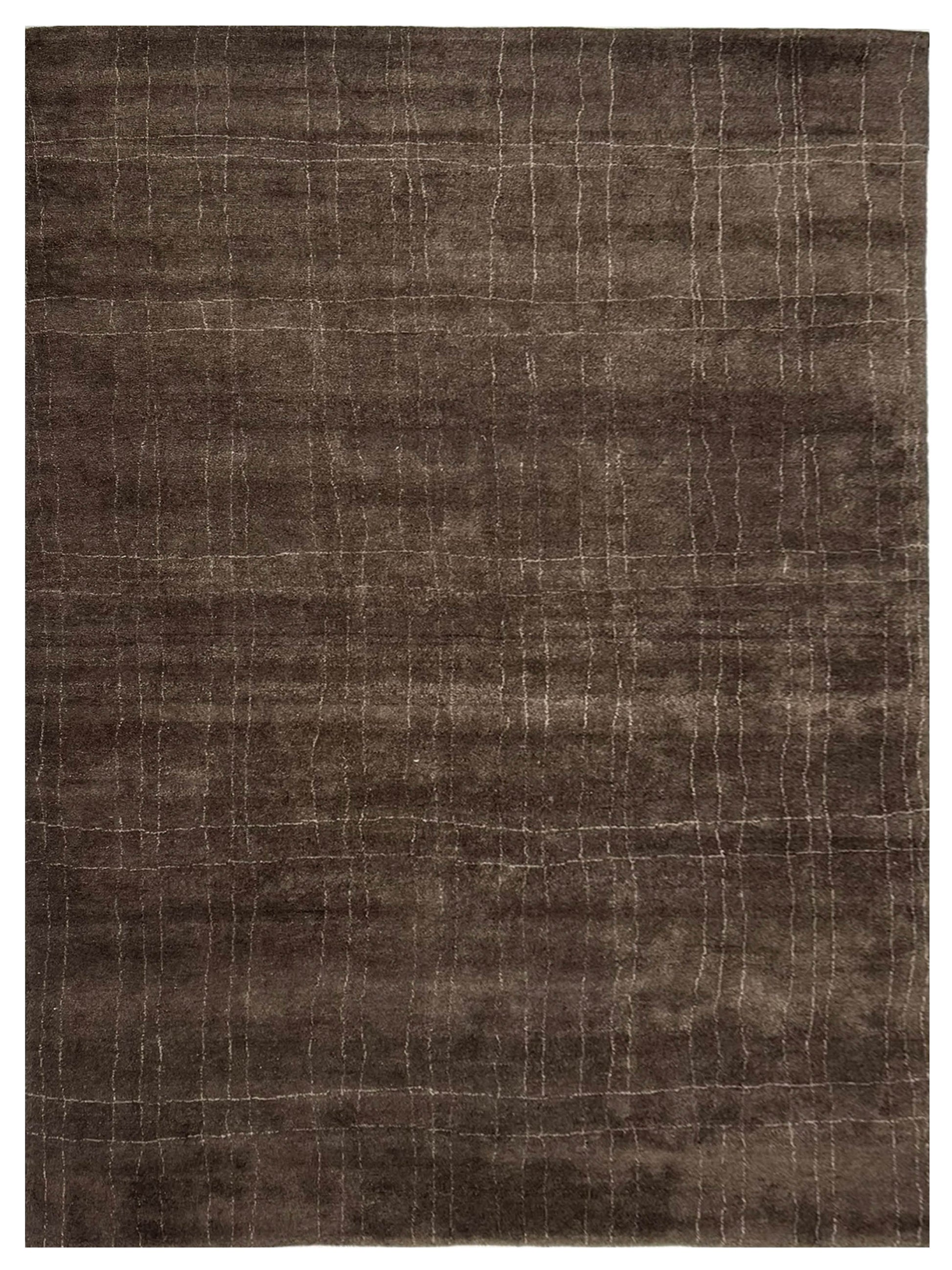Artisan Moroccan Mohair  Chocolate  Contemporary