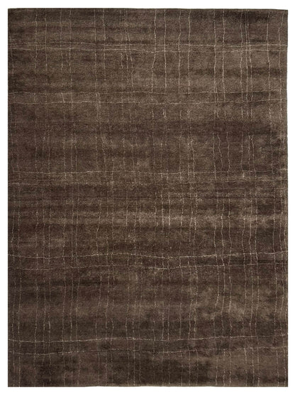 Artisan Moroccan Mohair  Chocolate  Contemporary